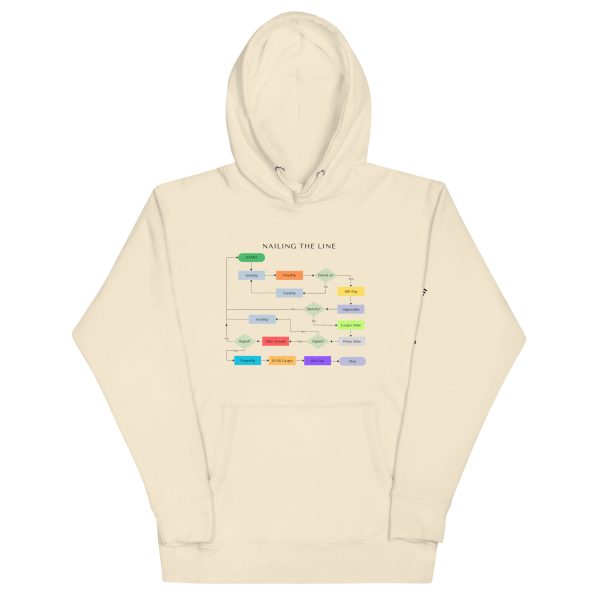 Nailing the Line Unisex Hoodie - Image 17
