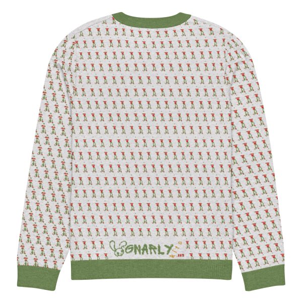 Ugly Xmas Christmas Sweater Skateboarding Knitted - Image 2
